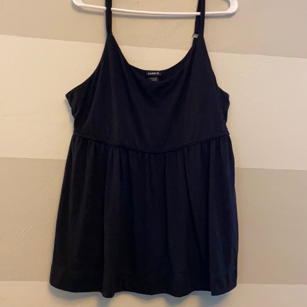 Torrid Babydoll Tanktop w/Adjustable Straps